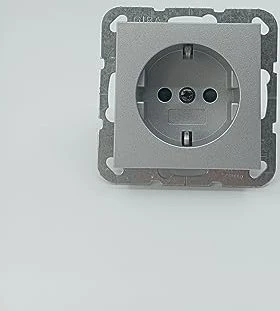 Gira SCHUKO-Steckdose 16A 250V, alu