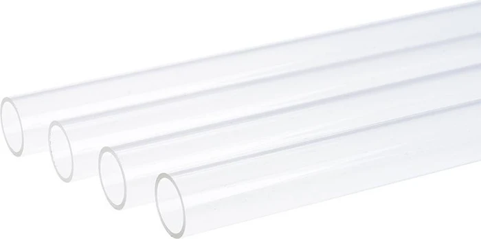 Alphacool HardTube Acryl, 60cm 12/10mm, klar, 4er-Pack