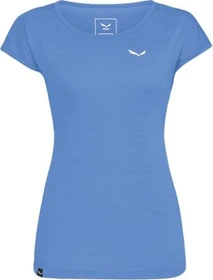 Salewa Puez Melange Dry'ton Funktionsshirt kurzarm morning blue melange (Damen)