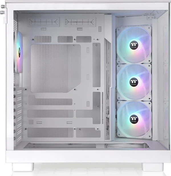 Thermaltake View 380 XL TG ARGB Snow, weiß, Glasfenster
