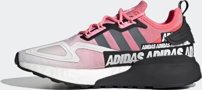adidas ZX 2K Boost semi solar red/blue oxide/hyper pop (Damen)