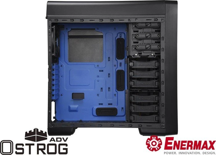 Enermax Ostrog ADV blau, Acrylfenster