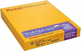 Kodak Portra 160 4x5" Farb-Negativfilm 10 Blatt