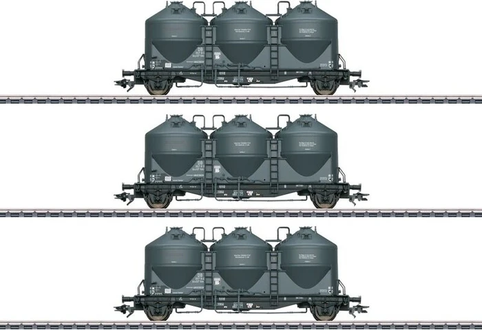 Märklin 48264 H0 3er-Set Staubsilowagen Kds 67 der DB (48264)