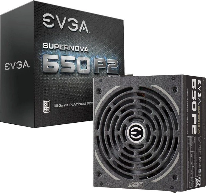 EVGA SuperNOVA P2 650 650W, ATX 2.3