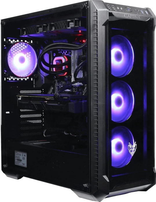 Captiva Highend Gaming R55-696, Ryzen 5 3600, 16GB RAM, 500GB SSD, 1TB HDD, GeForce RTX 2060 SUPER