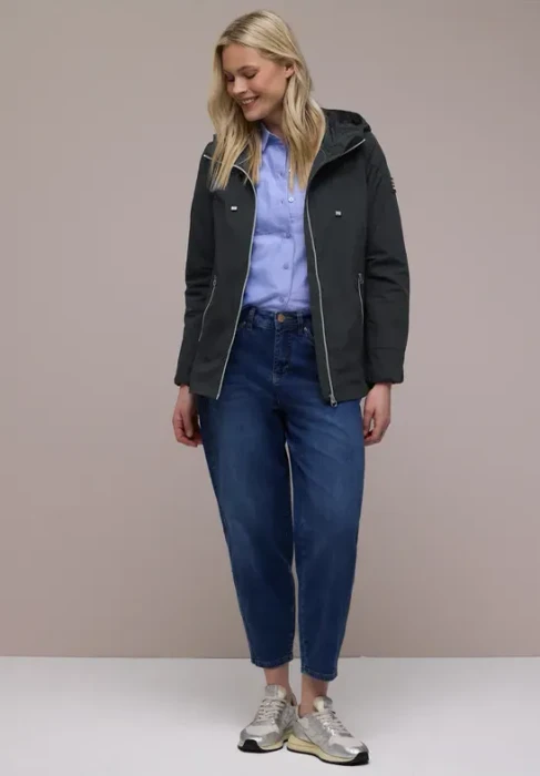 Street One Kapuze und Zipper Jacke skyfall blue (Damen)
