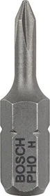 Bosch Professional Extra Hart Kreuzschlitz Bit 1/4", PH0x25mm, 3 Stück