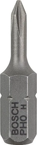 Bosch Professional Extra Hart Kreuzschlitz Bit 1/4", PH0x25mm, 3 Stück