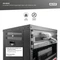 Digitus Audio Video Rack 19" AVS/Equipment Rack 21HE, mit Rollen, unmontiert, RAL 9005, 460mm tief Vorschaubild