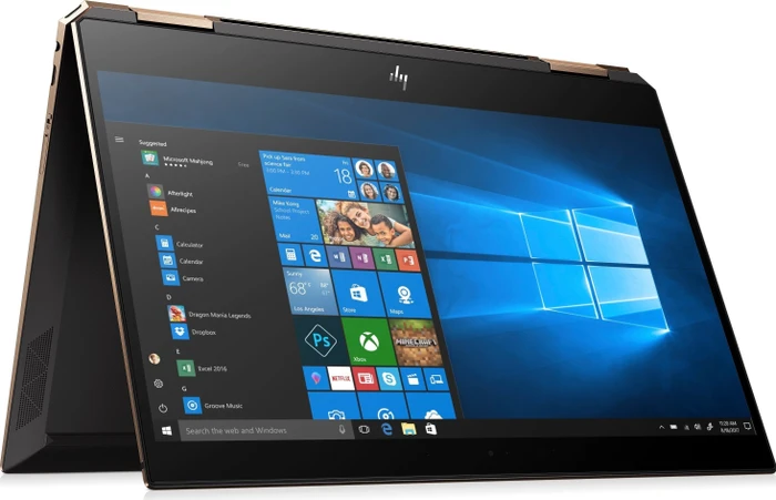 HP Spectre x360 Convertible 13-ap0122ng, Dark Ash Silver, Core i5-8265U, 8GB RAM, 256GB SSD, DE