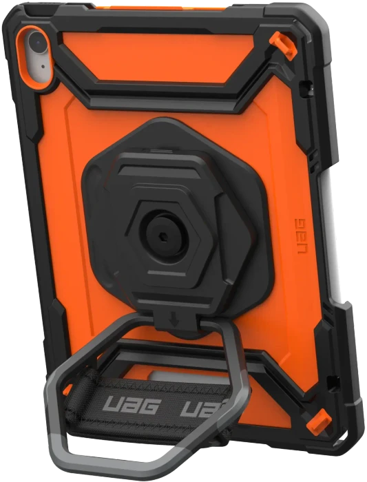UAG Plasma Series Case für Apple iPad (10.Gen, 2022) 10.9", schwarz, orange