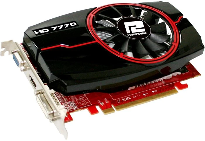 PowerColor Radeon HD 7770 GHz Edition, 1GB GDDR5, VGA, DVI, HDMI