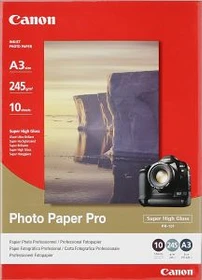 Canon PR-101 Pro Fotopapier hochglänzend weiß, A3, 245g/m², 10 Blatt