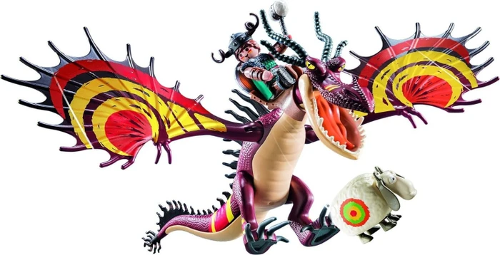 playmobil Dragons Dragon Racing: Rotzbakke und Hakenzahn