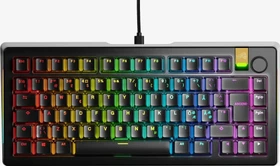 Glorious GMMK 3 Pro HE 75% Pre-built Gaming Keyboard, schwarz, LEDs RGB, Glorious Fox HE, USB, ND (GLO-KB-GMMK3-PRO-75-PB-HE-W-BLK-ND)