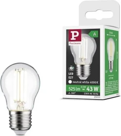 Paulmann Eco-Line Filament LED Tropfen E27 2.5W/840 klar