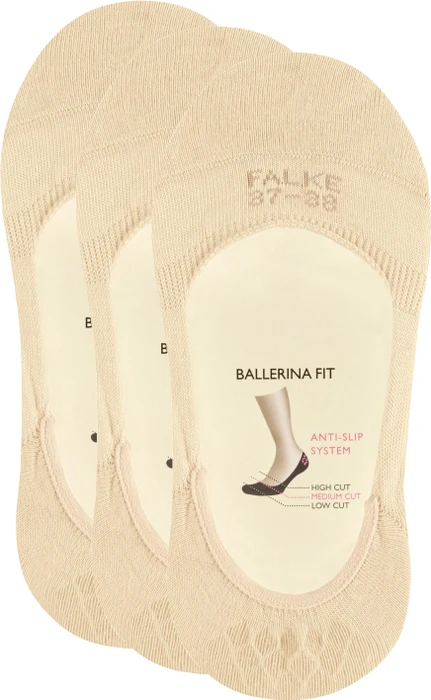 Falke Step Socken cream, 3 Paare (Damen)