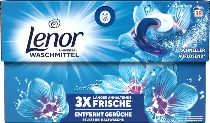 Lenor Allin1 Pods Aprilfrisch, 38 Stück