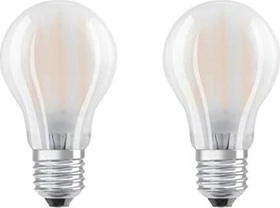 Osram Ledvance Retrofit Classic A 40 4W/827 E27 FR, 2 Stück