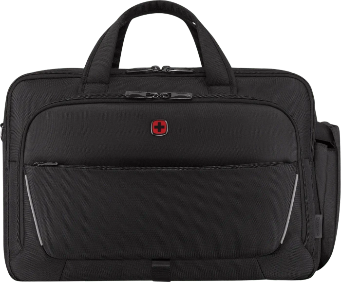 Wenger Meteor Brief 16-17" Laptop-Aktentasche, schwarz