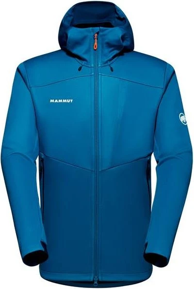 Mammut Ultimate VII SO Hooded Funktionsjacke deep ice (Herren)