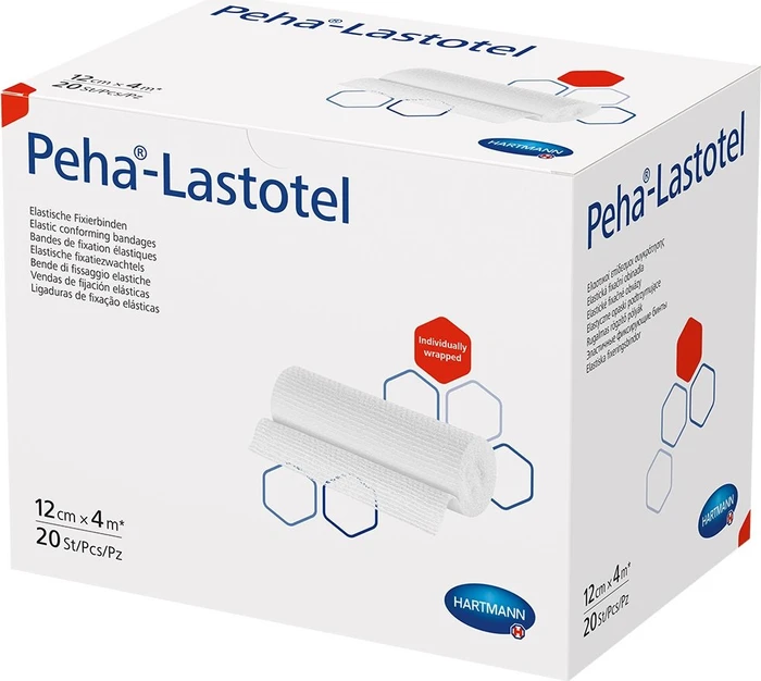 Hartmann Peha-Lastotel Fixierbinde, 12cm x 4m, 1 Stück