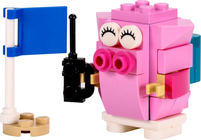 LEGO Tiere für den Schreibtisch - Schwein