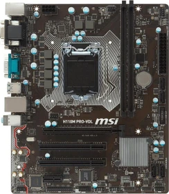 MSI H110M Pro-VDL (Intel 1151)