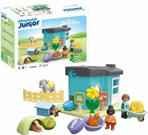 playmobil Junior Tierpension mit Futterspender