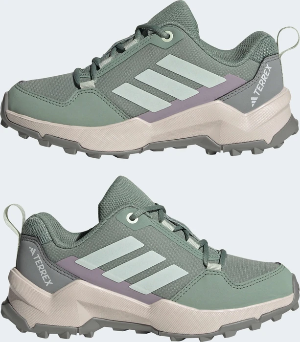 adidas Terrex AX4R silver green/linen green/preloved fig (Junior)