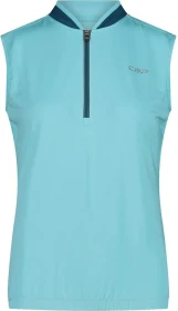 CMP Bike Half Zip Trikot ärmellos acqua (Damen)