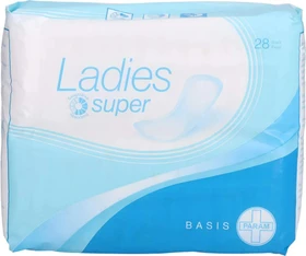 Param Ladies Inkontinenzvorlagen Basis super Hygieneeinlage, 28 Stück