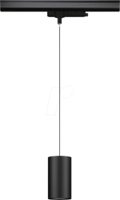 Paulmann ProRail3 Kratos Schienensystem Pendelleuchte 25W 4000K schwarz, 1 Stück
