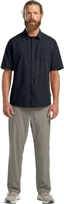 Jack Wolfskin Sierra Canyon Hemd kurzarm dark navy (Herren)