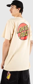 Santa Cruz Classic Dot T-Shirt kurzarm blond wood (Herren)