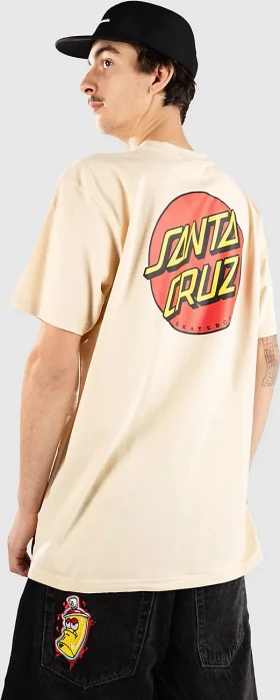 Santa Cruz Classic Dot T-Shirt kurzarm blond wood (Herren)