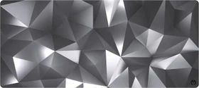 Endorfy Crystal Black XL, 900x400mm, Motiv schwarz/grau (EY6B008)