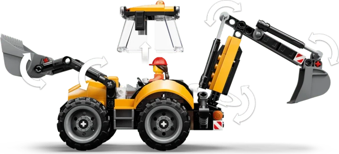 LEGO City - Gelber Baggerlader
