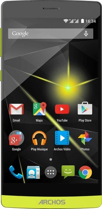 Archos 50 Diamond schwarz/gelb