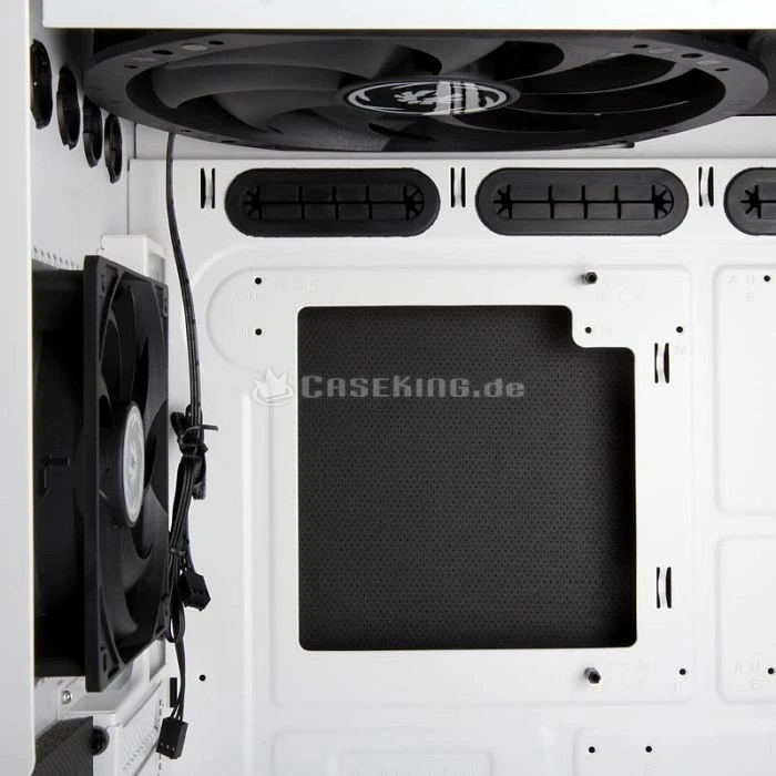 BitFenix Shinobi XL weiß, schallgedämmt