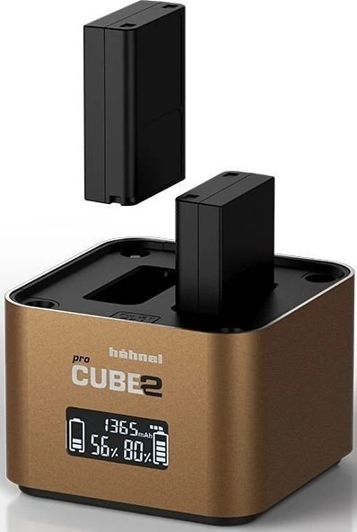 Hähnel ProCube 2 Doppelladegerät für Olympus