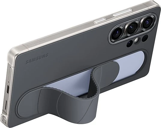 Samsung Standing Grip Case für Galaxy S25 Ultra schwarz