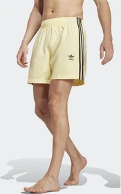 adidas Originals Adicolor 3-Streifen Badeshorts almost yellow/black (Herren)