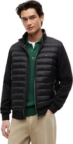 Tommy Hilfiger Strukturmix mit Reißverschluss Funktionsjacke schwarz (Herren)