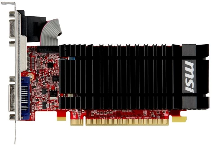 MSI GeForce GT 610 (667MHz), N610-1GD3H/LP, 1GB DDR3, VGA, DVI, HDMI