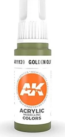 AK-Interactive 3rd Gen Acrylic Colors Acrylic Modelling Colors golden olive, 17ml