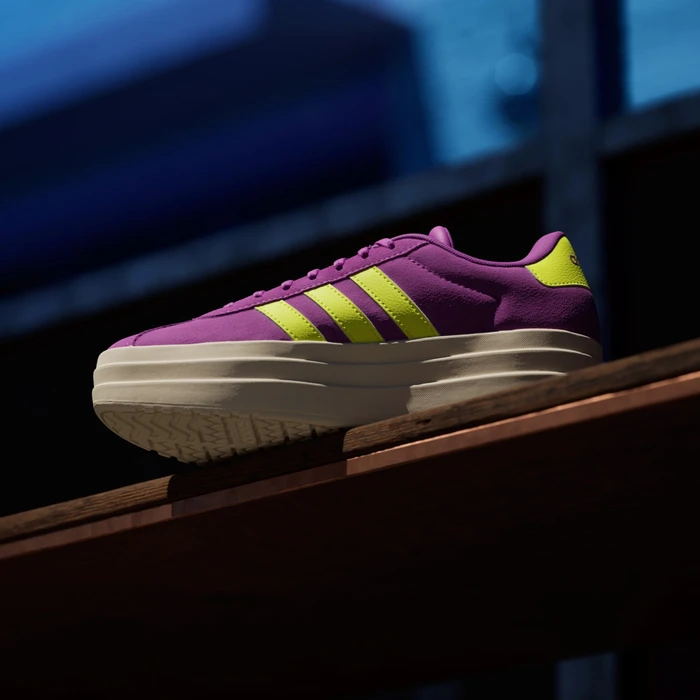 adidas VL Court Bold flash pink/lucid lemon/silver metallic (Damen)