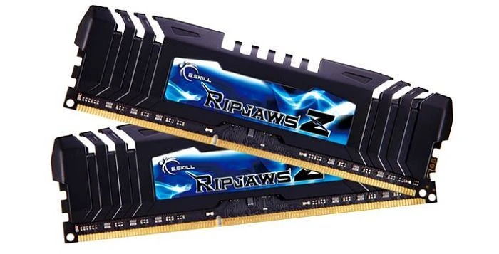 G.Skill RipJawsZ UDIMM 8GB Kit, DDR3-2400, CL10-12-12-31