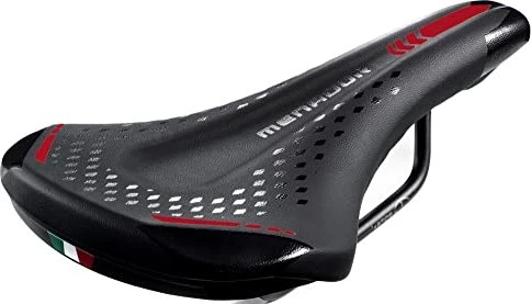 Selle Monte Grappa 3400 Menador 145mm Sattel schwarz/rot